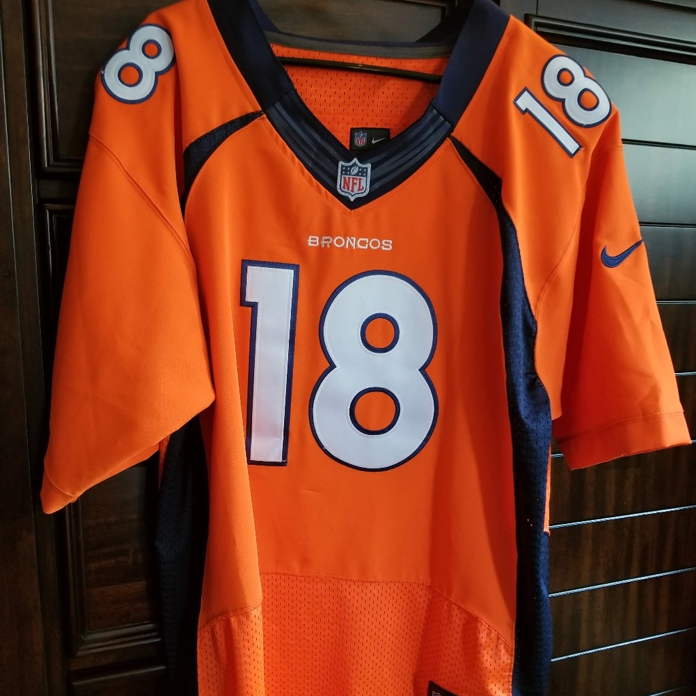 Peyton Manning Broncos Jersey Men's Size 48